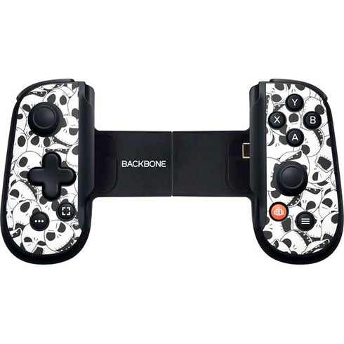Disney The Nightmare Before Christmas Jack Skellington Pattern Backbone One for iPhone Game Controller Skin