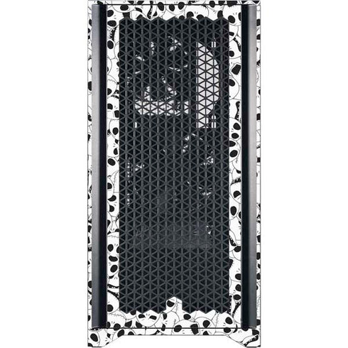 Disney The Nightmare Before Christmas Jack Skellington Pattern Corsair 4000D Tempered Glass Mid-Tower ATX Case Skin