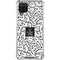Disney The Nightmare Before Christmas Jack Skellington Pattern Galaxy A12 Clear Case