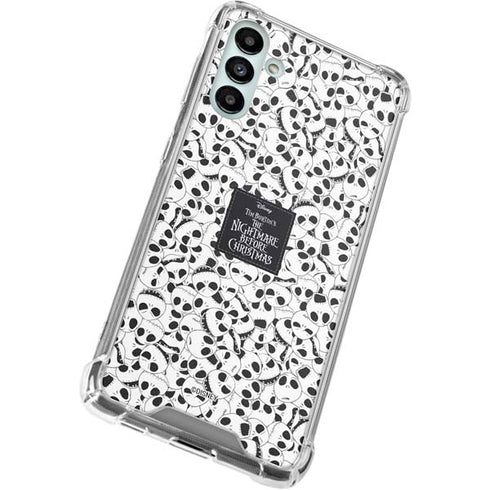 Disney The Nightmare Before Christmas Jack Skellington Pattern Galaxy A13 5G Clear Case