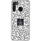 Disney The Nightmare Before Christmas Jack Skellington Pattern Galaxy A21 Clear Case