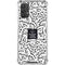 Disney The Nightmare Before Christmas Jack Skellington Pattern Galaxy A32 5G Clear Case