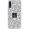Disney The Nightmare Before Christmas Jack Skellington Pattern Galaxy A50 Clear Case