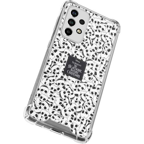 Disney The Nightmare Before Christmas Jack Skellington Pattern Galaxy A53 5G Clear Case