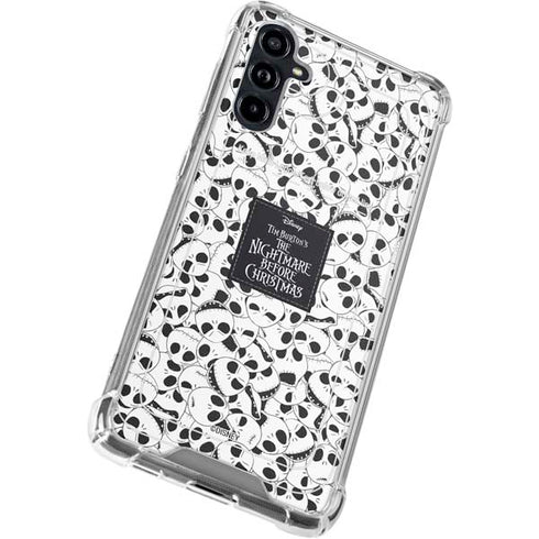 Disney The Nightmare Before Christmas Jack Skellington Pattern Galaxy A54 5G Clear Case