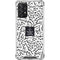 Disney The Nightmare Before Christmas Jack Skellington Pattern Galaxy A72 5G Clear Case