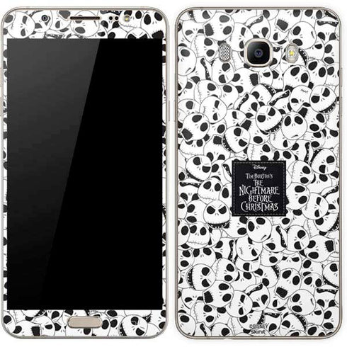 Disney The Nightmare Before Christmas Jack Skellington Pattern Galaxy J7 Skin