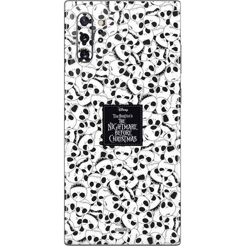 Disney The Nightmare Before Christmas Jack Skellington Pattern Galaxy Note 10 Plus Skin