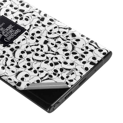 Disney The Nightmare Before Christmas Jack Skellington Pattern Galaxy Note 10 Plus Skin