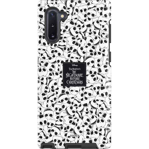 Disney The Nightmare Before Christmas Jack Skellington Pattern Galaxy Note 10 Pro Case