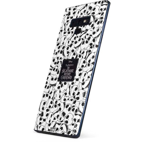 Disney The Nightmare Before Christmas Jack Skellington Pattern Galaxy Note 9 Skin