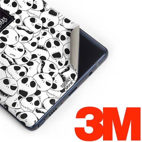 Disney The Nightmare Before Christmas Jack Skellington Pattern Galaxy Note 9 Skin