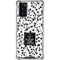 Disney The Nightmare Before Christmas Jack Skellington Pattern Galaxy Note20 5G Clear Case