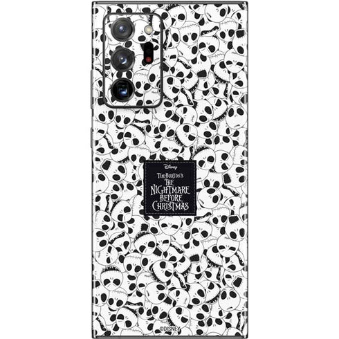 Disney The Nightmare Before Christmas Jack Skellington Pattern Galaxy Note20 Ultra 5G Skin