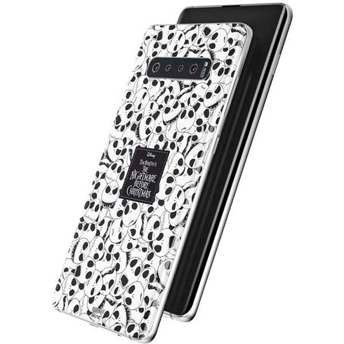 Disney The Nightmare Before Christmas Jack Skellington Pattern Galaxy S10 Plus Skin