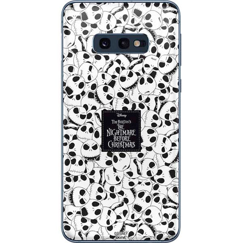 Disney The Nightmare Before Christmas Jack Skellington Pattern Galaxy S10e Skin
