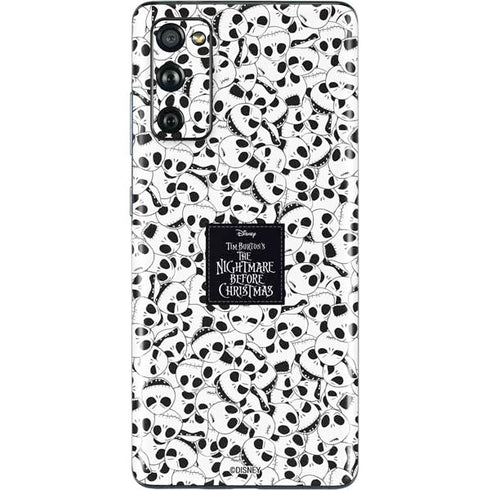 Disney The Nightmare Before Christmas Jack Skellington Pattern Galaxy S20 Fan Edition Skin