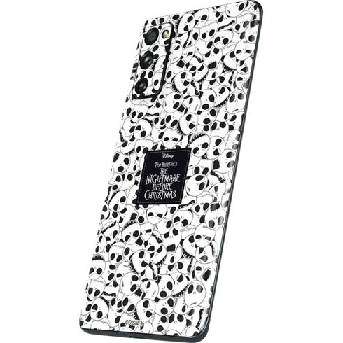 Disney The Nightmare Before Christmas Jack Skellington Pattern Galaxy S20 Fan Edition Skin