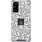 Disney The Nightmare Before Christmas Jack Skellington Pattern Galaxy S20 FE Clear Case