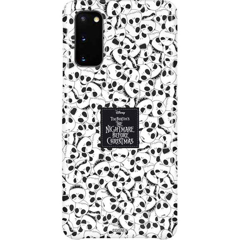 Disney The Nightmare Before Christmas Jack Skellington Pattern Galaxy S20 Lite Case