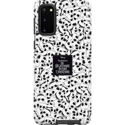 Disney The Nightmare Before Christmas Jack Skellington Pattern Galaxy S20 Pro Case