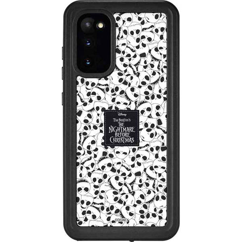 Disney The Nightmare Before Christmas Jack Skellington Pattern Galaxy S20 Waterproof Case