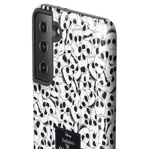 Disney The Nightmare Before Christmas Jack Skellington Pattern Galaxy S21 FE Pro Case