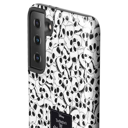 Disney The Nightmare Before Christmas Jack Skellington Pattern Galaxy S21 Plus 5G Pro Case