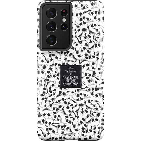 Disney The Nightmare Before Christmas Jack Skellington Pattern Galaxy S21 Ultra 5G Pro Case