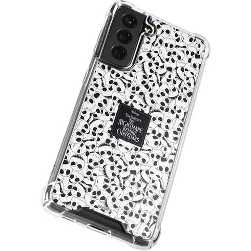 Disney The Nightmare Before Christmas Jack Skellington Pattern Galaxy S22 Plus Clear Case