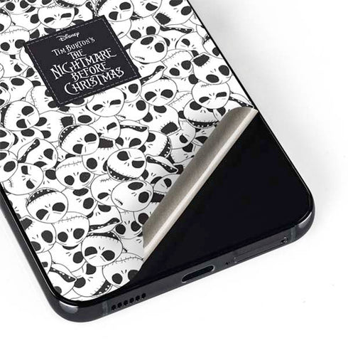 Disney The Nightmare Before Christmas Jack Skellington Pattern Galaxy S22 Plus Skin