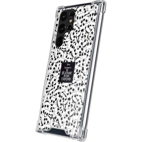 Disney The Nightmare Before Christmas Jack Skellington Pattern Galaxy S22 Ultra Clear Case