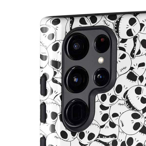 Disney The Nightmare Before Christmas Jack Skellington Pattern Galaxy S22 Ultra Pro Case