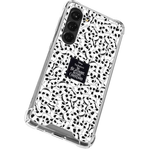 Disney The Nightmare Before Christmas Jack Skellington Pattern Galaxy S23 Clear Case