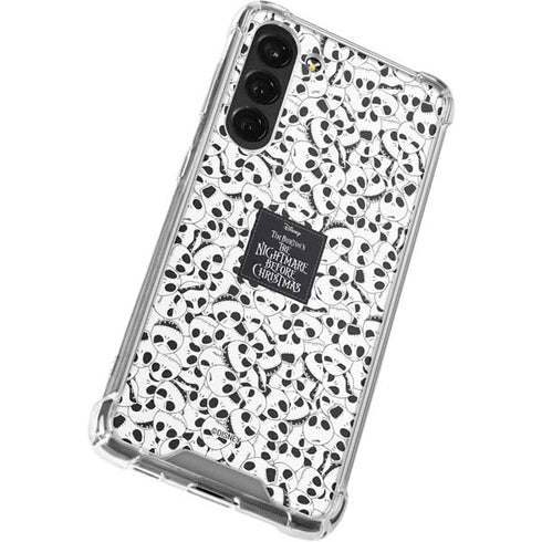 Disney The Nightmare Before Christmas Jack Skellington Pattern Galaxy S23 Plus Clear Case