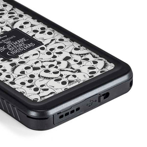 Disney The Nightmare Before Christmas Jack Skellington Pattern Galaxy S23 Plus Waterproof Case