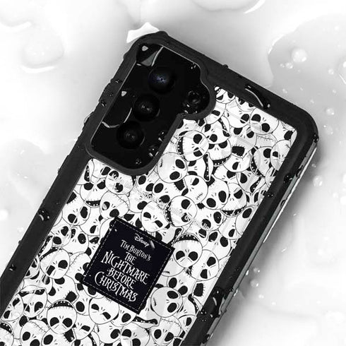 Disney The Nightmare Before Christmas Jack Skellington Pattern Galaxy S23 Plus Waterproof Case