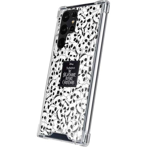 Disney The Nightmare Before Christmas Jack Skellington Pattern Galaxy S24 Ultra Clear Case