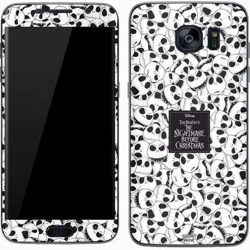 Disney The Nightmare Before Christmas Jack Skellington Pattern Galaxy S7 Skin