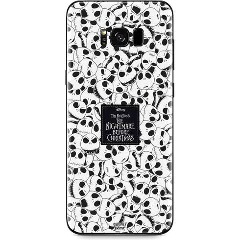 Disney The Nightmare Before Christmas Jack Skellington Pattern Galaxy S8 Plus Skin