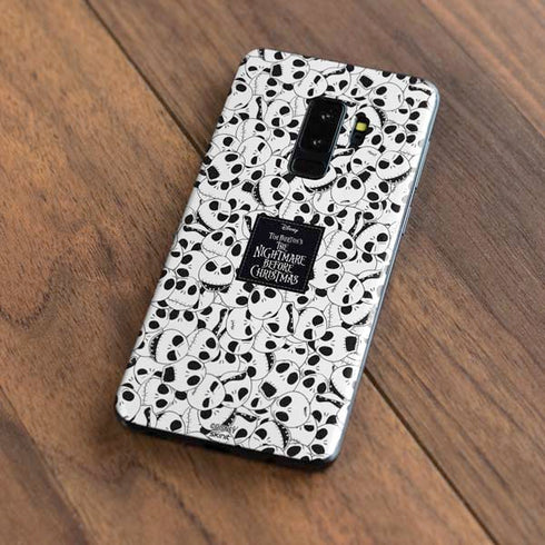 Disney The Nightmare Before Christmas Jack Skellington Pattern Galaxy S9 Plus Skin