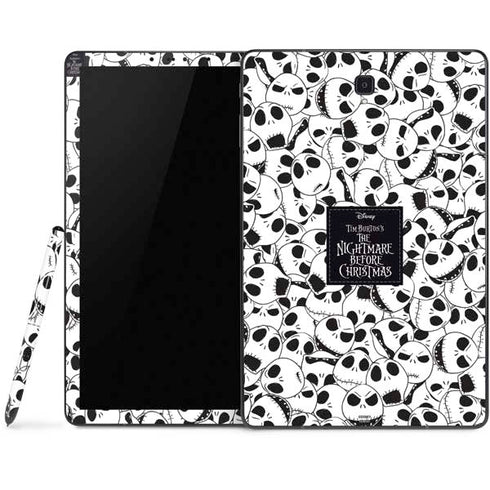 Disney The Nightmare Before Christmas Jack Skellington Pattern Samsung Galaxy Tab Skin