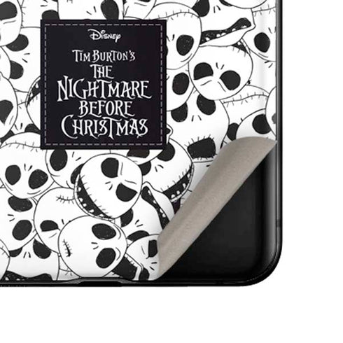 Disney The Nightmare Before Christmas Jack Skellington Pattern Galaxy Z Flip Skin