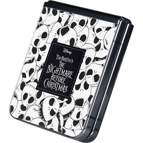 Disney The Nightmare Before Christmas Jack Skellington Pattern Galaxy Z Flip5 5G Skin