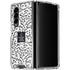 Disney The Nightmare Before Christmas Jack Skellington Pattern Galaxy Z Fold4 5G Clear Case