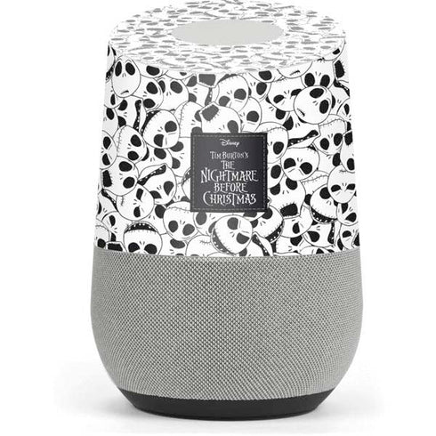 Disney The Nightmare Before Christmas Jack Skellington Pattern Google Home Skin
