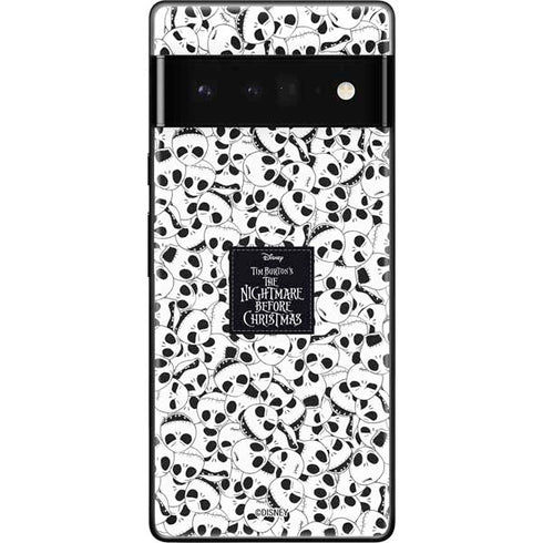 Disney The Nightmare Before Christmas Jack Skellington Pattern Google Pixel 6 Pro Skin