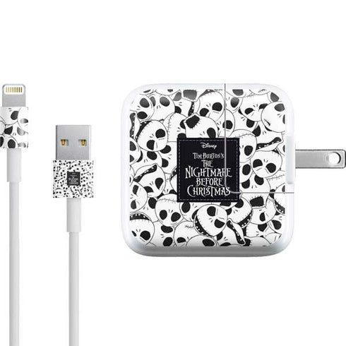 Disney The Nightmare Before Christmas Jack Skellington Pattern iPad Charger (10W USB) Skin