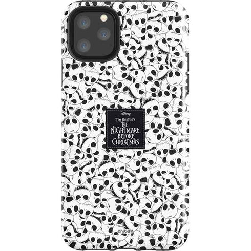 Disney The Nightmare Before Christmas Jack Skellington Pattern iPhone 11 Pro Max Impact Case