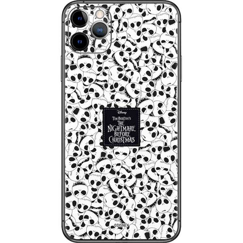 Disney The Nightmare Before Christmas Jack Skellington Pattern iPhone 11 Pro Max Skin